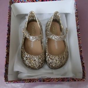 Mini melissa +campana Mary Jane Flat